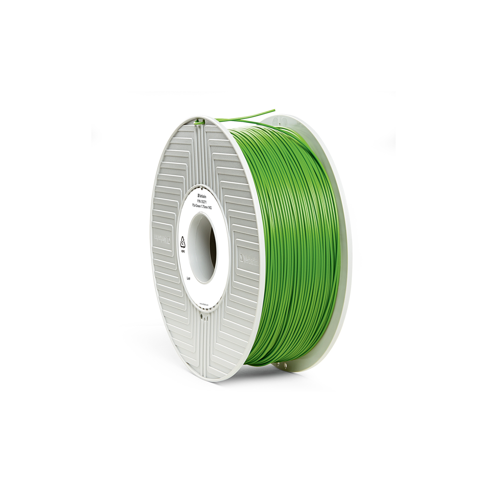 Пластик для 3D-принтера Verbatim PLA 1.75 mm GREEN 1kg (55271)