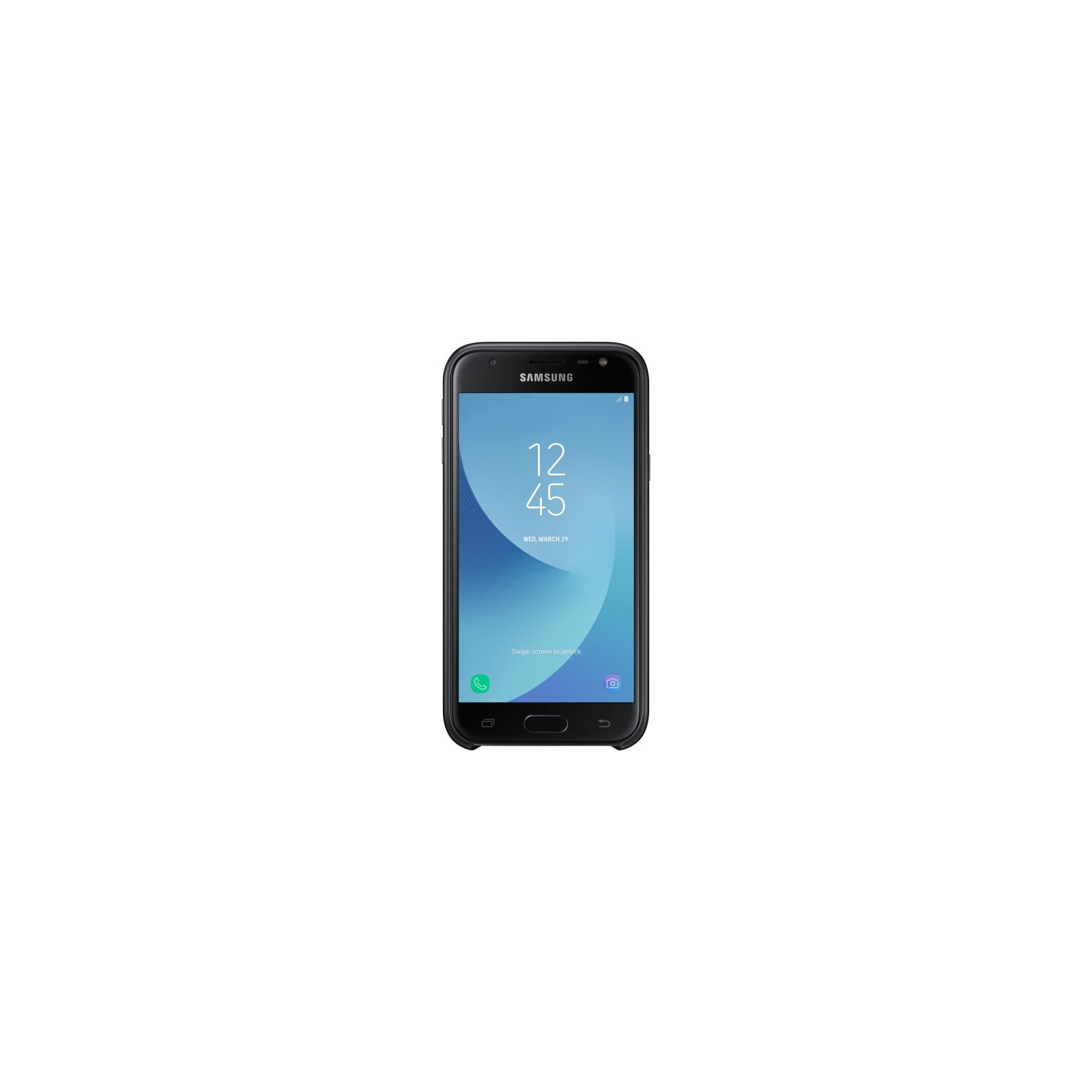 Чехол для мобильного телефона Samsung для J3 (2017)/J330-EF-PJ330CBEGRU-Dual Layer Cover (Bl) (EF-PJ330CBEGRU) изображение 3