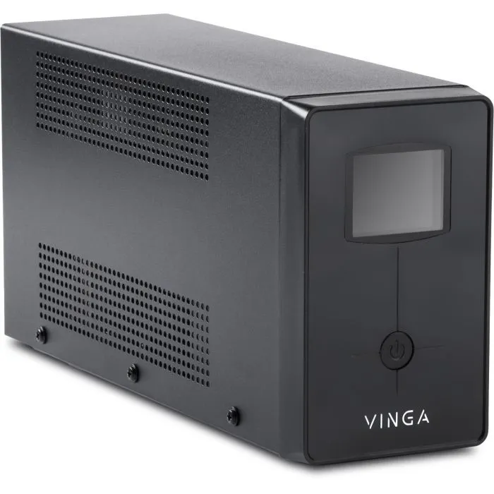 Источник бесперебойного питания Vinga LCD 1200VA metal case (VPC-1200M) изображение 5