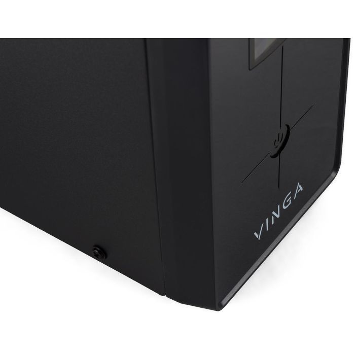 Пристрій безперебійного живлення Vinga LCD 1200VA metal case (VPC-1200M) зображення 7