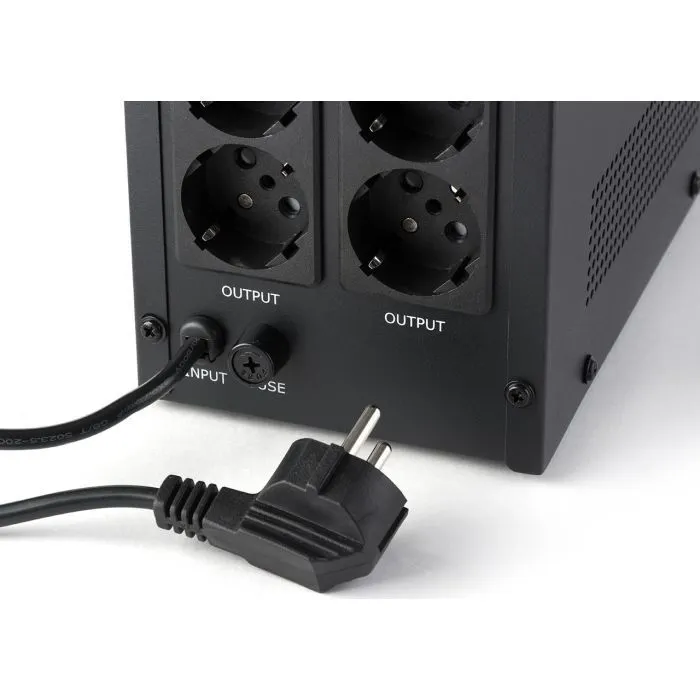 Источник бесперебойного питания Vinga LCD 1200VA metal case (VPC-1200M) изображение 8
