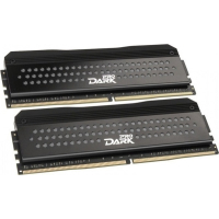 Модуль памяти для компьютера DDR4 16GB (2x8GB) 3200 MHz Dark Pro Black/Gray Team (TDPGD416G3200HC14ADC01) изображение 2