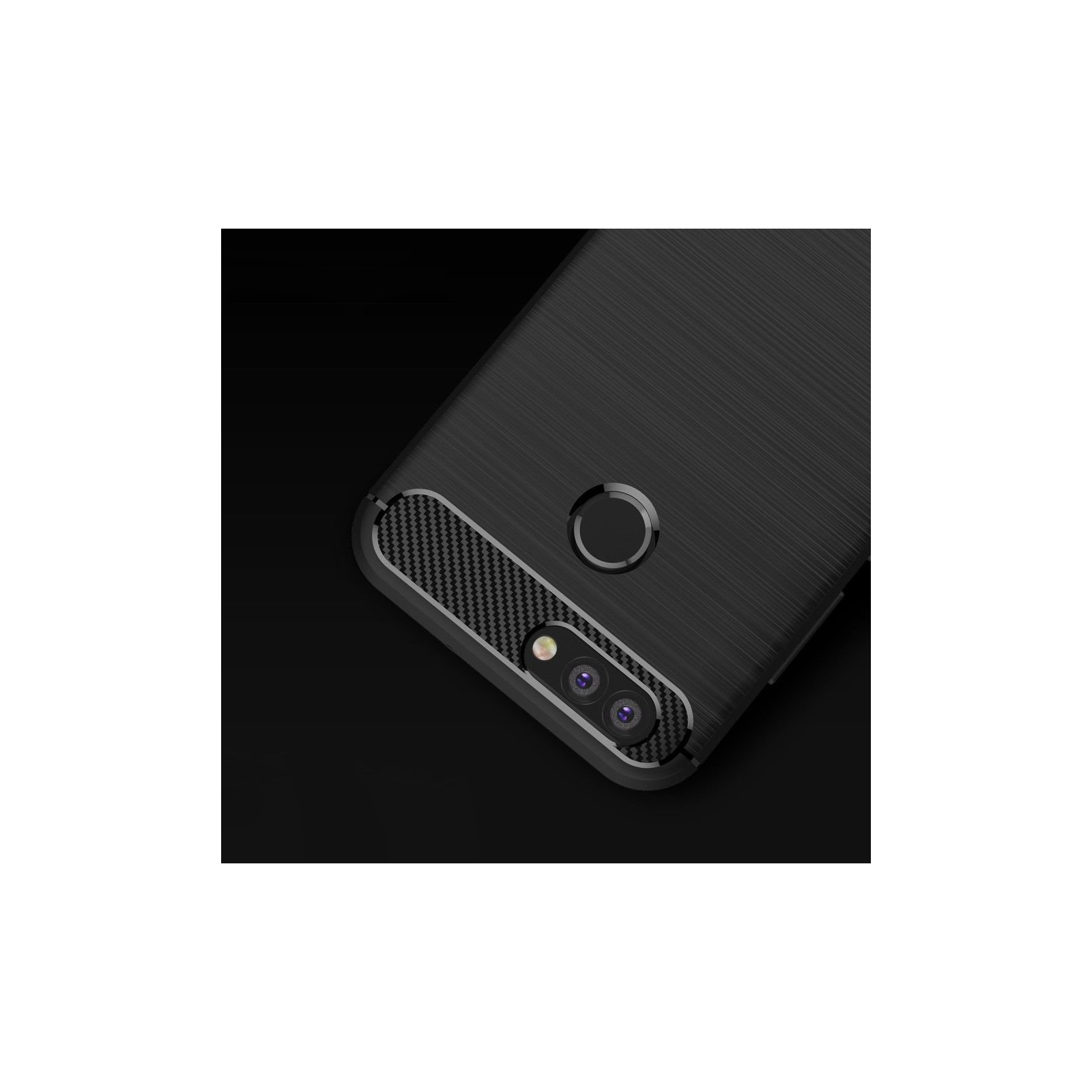 Чохол до мобільного телефона для Huawei Nova 2 Carbon Fiber (Black) Laudtec (LT-HN2B) зображення 6