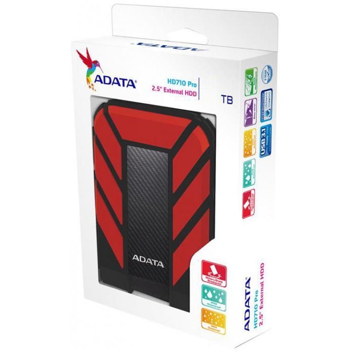 Внешний жесткий диск 2.5" 2TB ADATA (AHD710P-2TU31-CBK) изображение 6