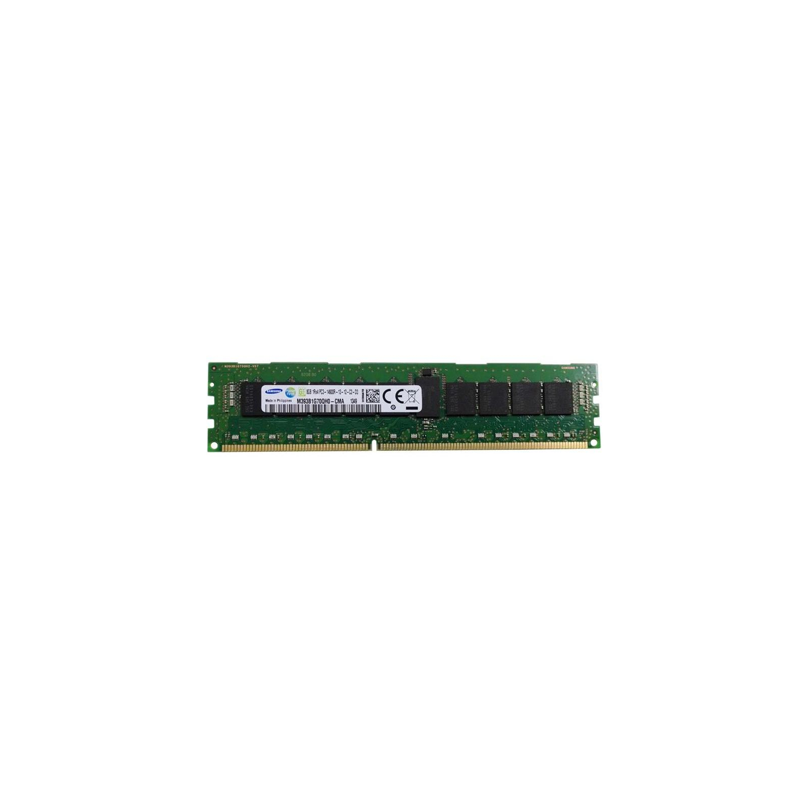 Модуль пам'яті для сервера DDR3 8GB ECC RDIMM 1866MHz 1Rx4 1.5/1.35V CL13 Samsung (M393B1G70QH0-CMA)