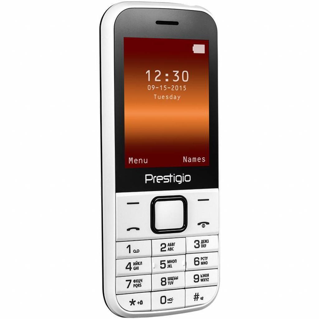 Мобільний телефон Prestigio PFP1243 Duo Wize G1 White (PFP1243DUOWHITE) зображення 3