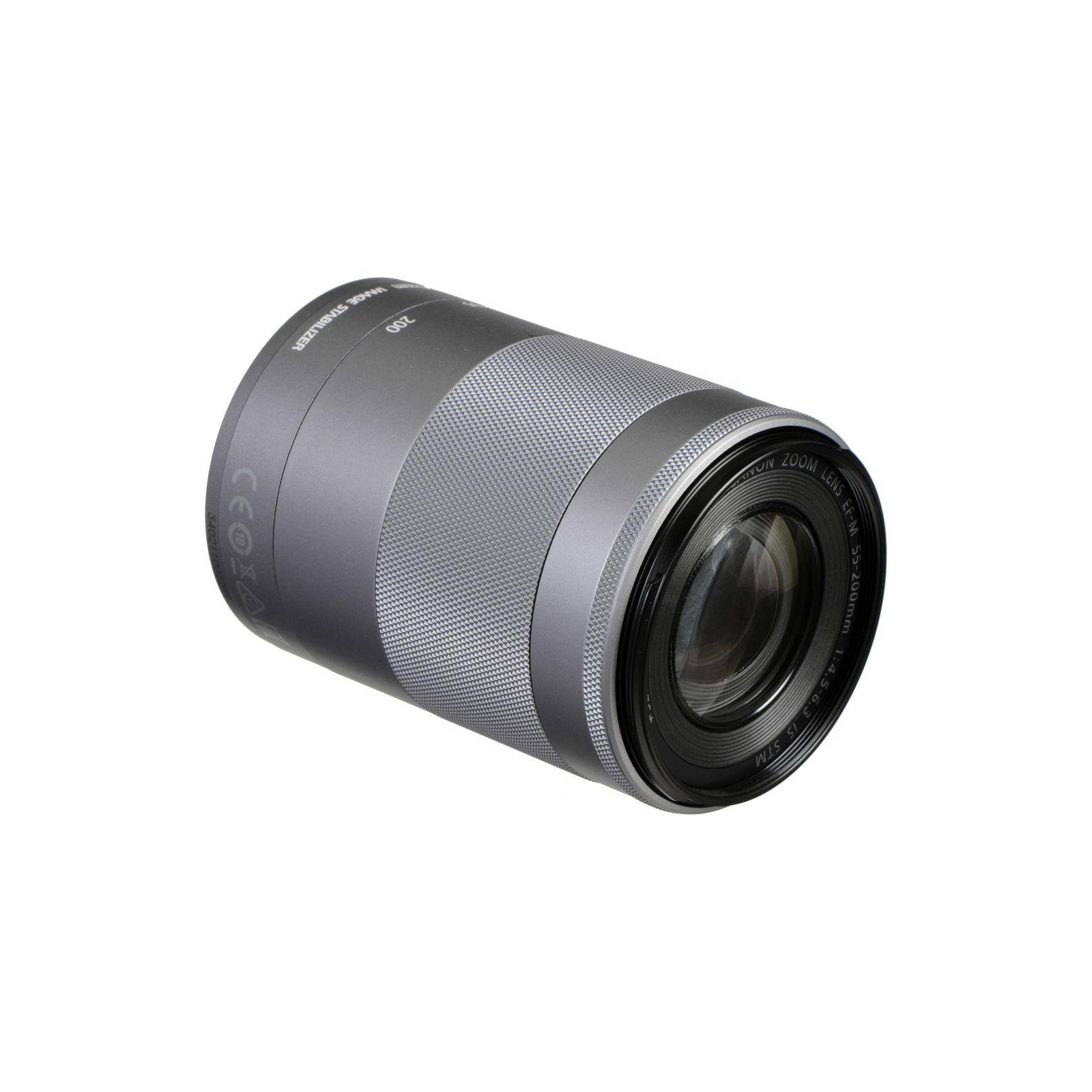 Об'єктив Canon EF-M 55-200mm f/4.5-6.3 IS STM Silver (1122C005) зображення 3