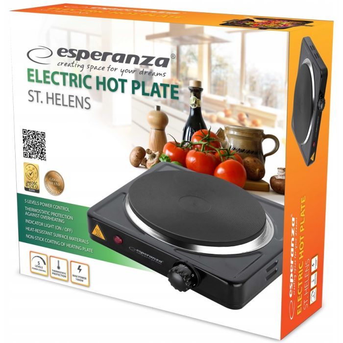 Настольная плита Esperanza EKH003K изображение 5