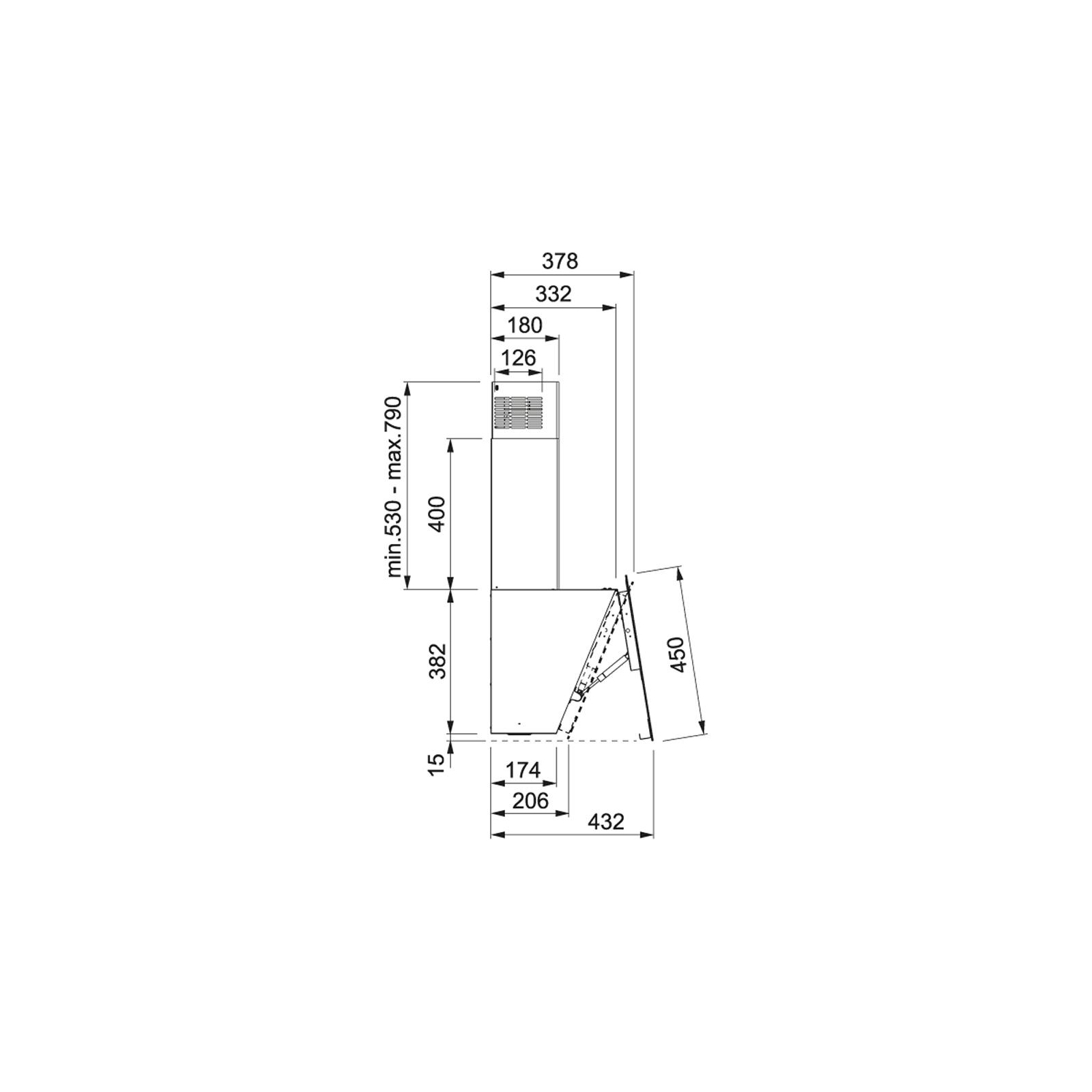 Вытяжка кухонная Franke Vertical Evo FPJ 615 V WH A (110.0361.903) изображение 3