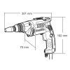 Шуруповерт Makita сетевой FS 2700, 570Вт, 0-2.500 мин, 1.8 кг (FS2700) зображення 3