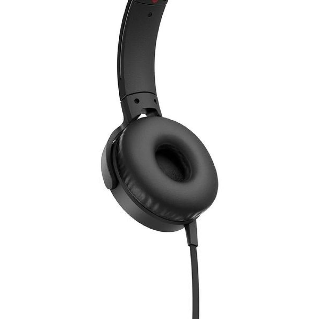Навушники Sony MDR-XB550AP Black (MDRXB550APB.E) зображення 3