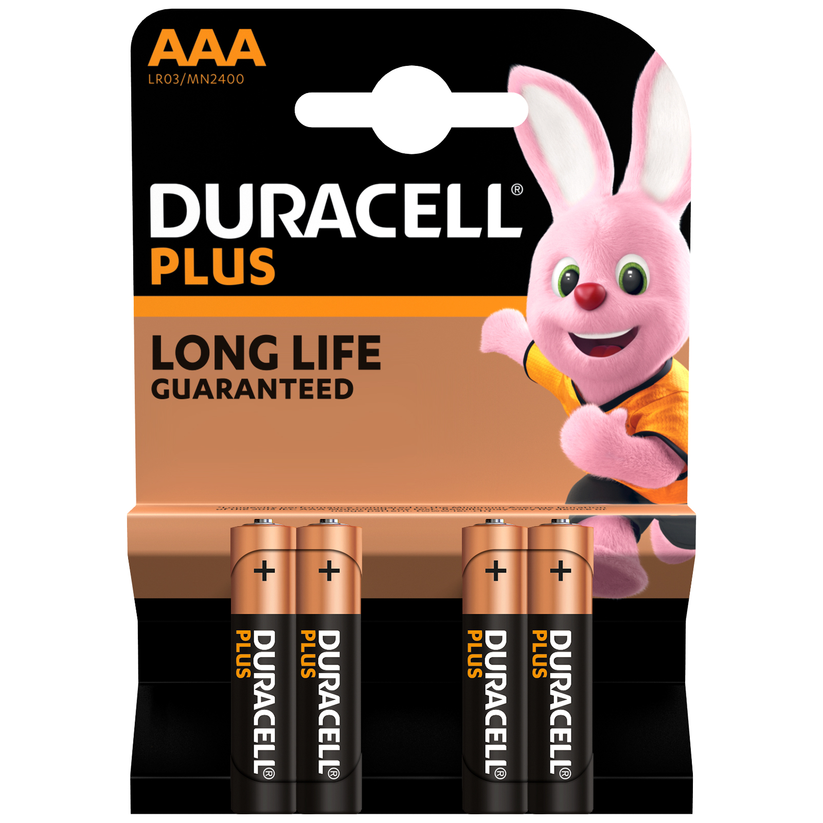 Батарейка Duracell AAA Plus LR03 * 4 (5004806)