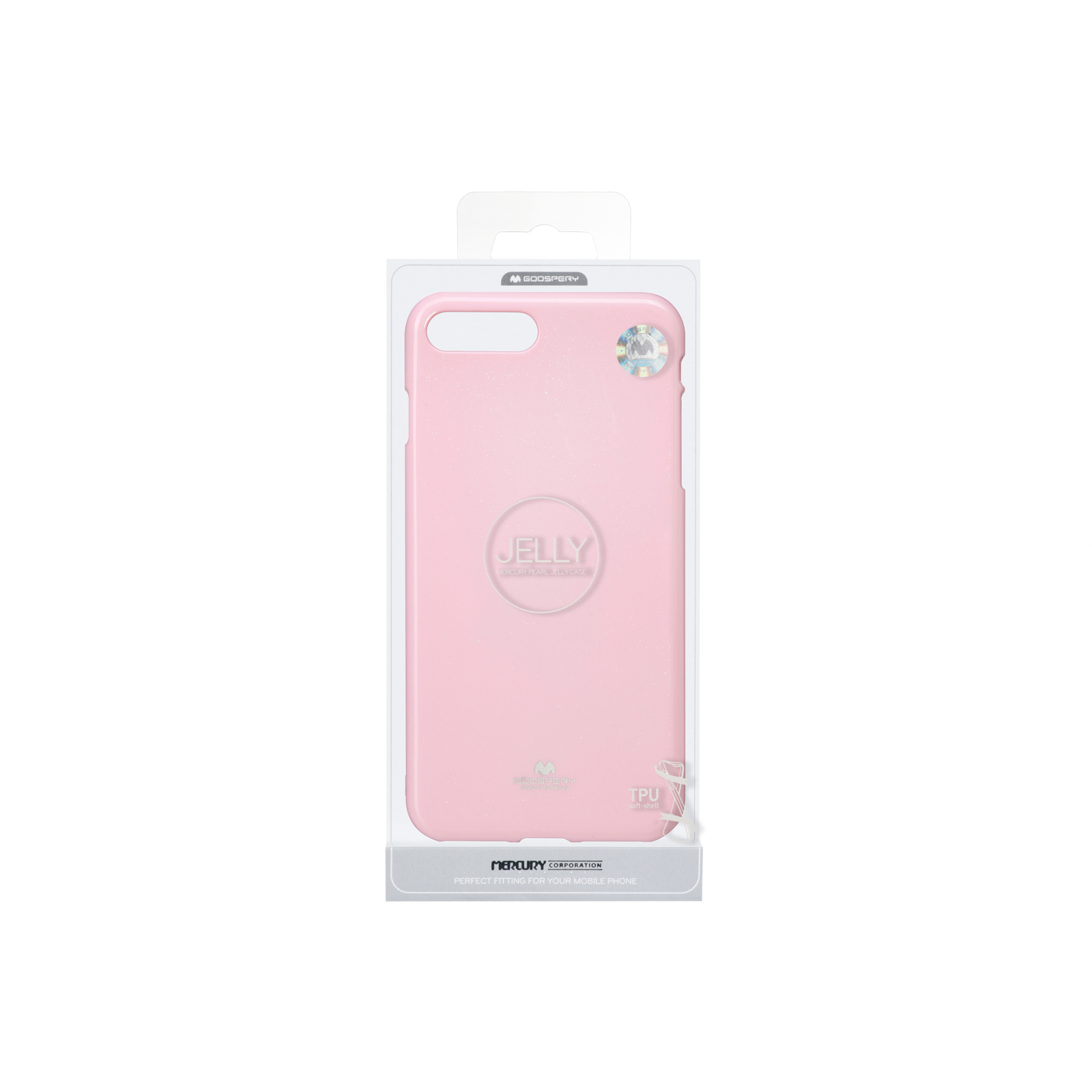 Чохол до мобільного телефона Goospery Apple iPhone 7/8 Plus Jelly Pink (8806174360719) зображення 3