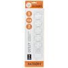 Сетевой фильтр питания Patron 2 m3*1mm2 (SP-1055U) 5 розеток BLACK (EXT-PN-SP-1055U) изображение 2