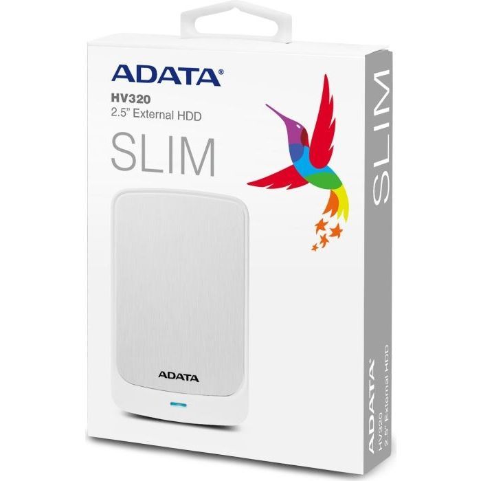Зовнішній жорсткий диск 2.5" 1TB ADATA (AHV320-1TU31-CBL) зображення 6