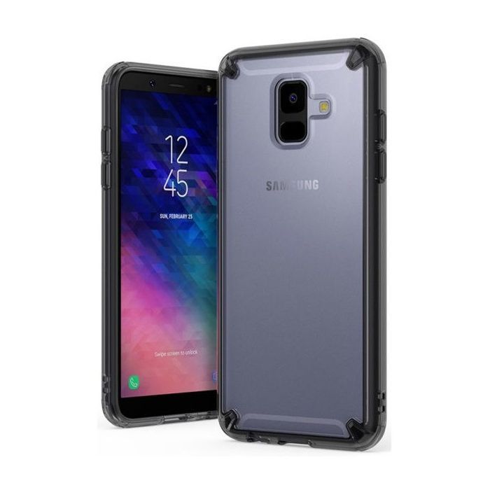 Чехол для мобильного телефона Ringke Fusion Samsung Galaxy A6 Smoke Black (RCS4438)