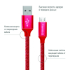 Дата кабель Кабель Colorway USB - МicroUSB 2.1А 1м червоний ColorWay (CW-CBUM002-RD) зображення 2