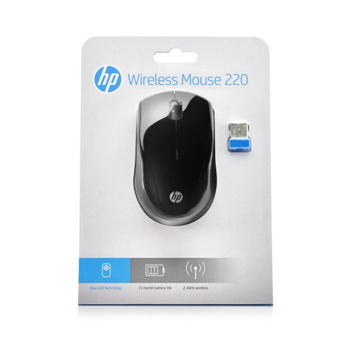 Мышка HP 220 Black (3FV66AA) изображение 3