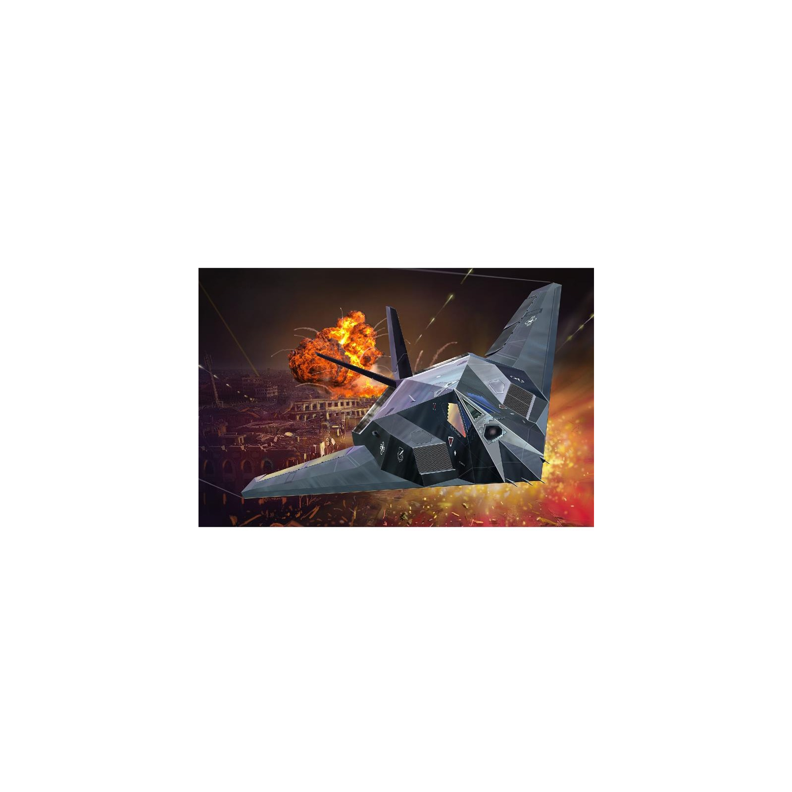 Збірна модель Revell Винищувач F-117 «Козодой» 1:72 (4009803638997) зображення 3