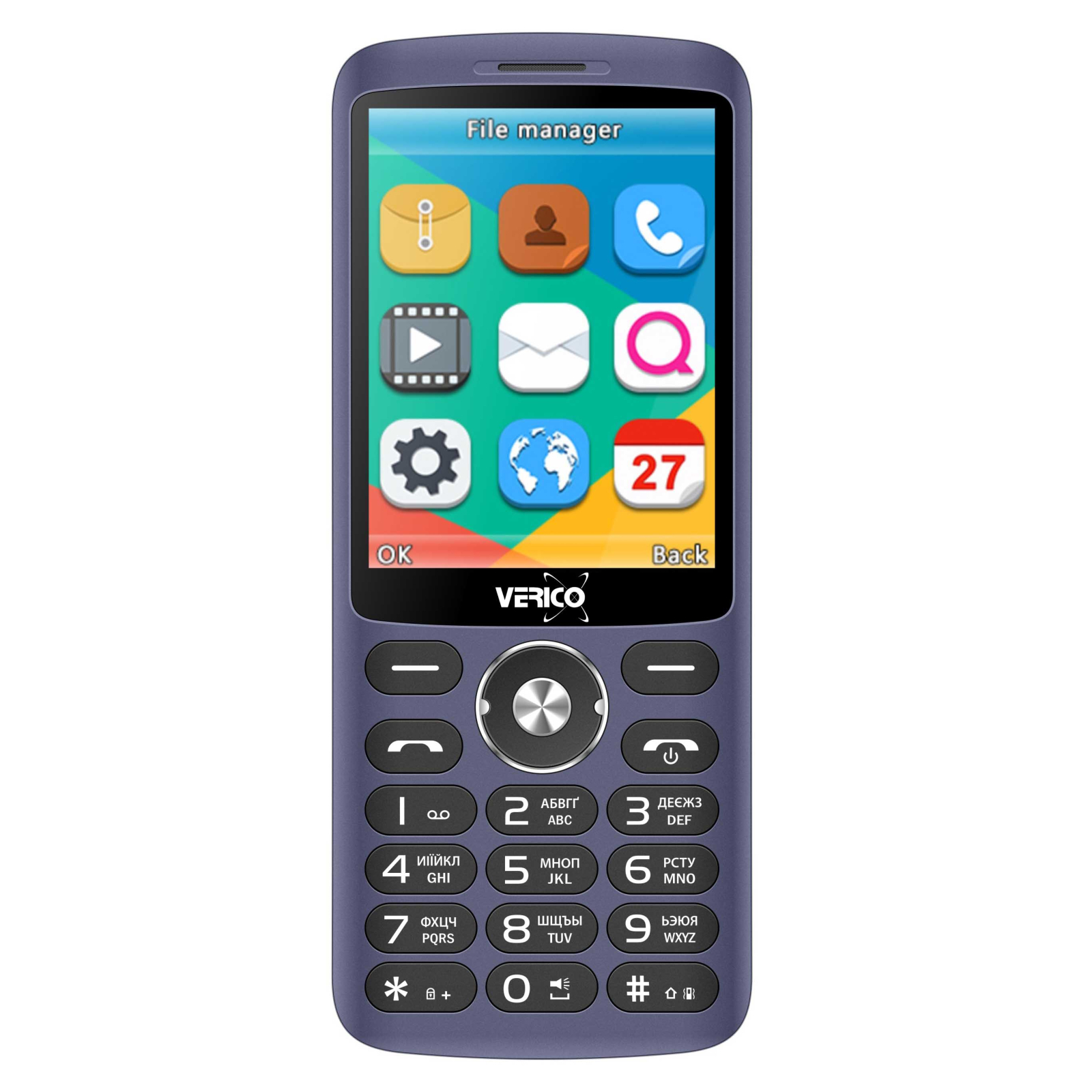 Мобільний телефон Verico Style S283 Black (4713095606892)