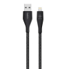 Дата кабель USB 2.0 AM to Lightning 2.0m DuraTek™ Plus black Belkin (F8J236BT10-BLK) изображение 2