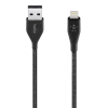 Дата кабель USB 2.0 AM to Lightning 2.0m DuraTek™ Plus black Belkin (F8J236BT10-BLK) изображение 3