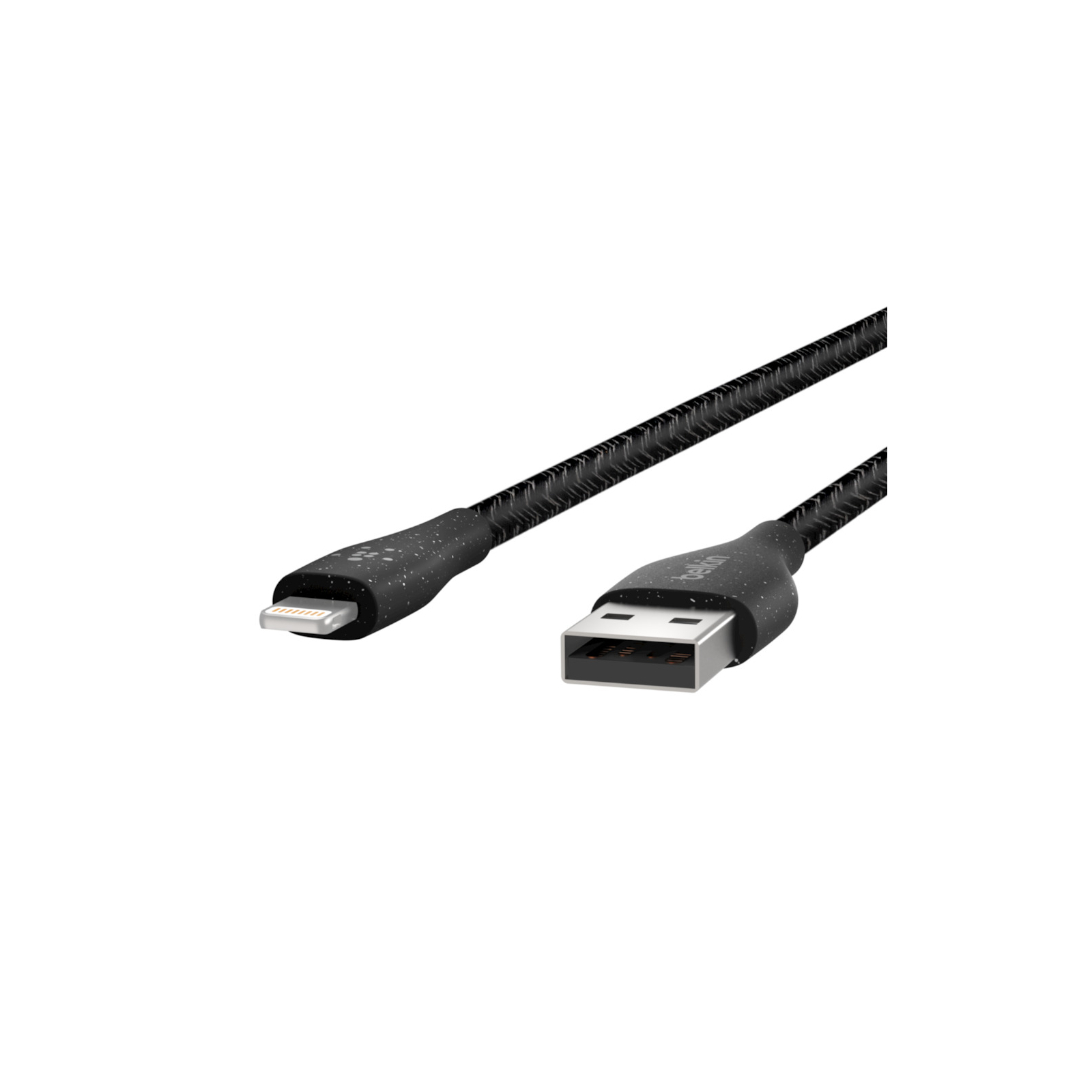 Дата кабель USB 2.0 AM to Lightning 2.0m DuraTek™ Plus black Belkin (F8J236BT10-BLK) изображение 4