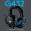 Наушники Logitech G432 7.1 Surround Sound Wired Gaming Headset (981-000770) изображение 2