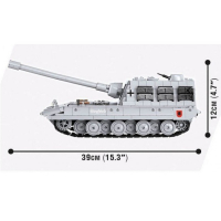 Конструктор Cobi World Of Tanks Jagdpanzer E-100 Krokodil, 950 деталей (COBI-3036) зображення 6