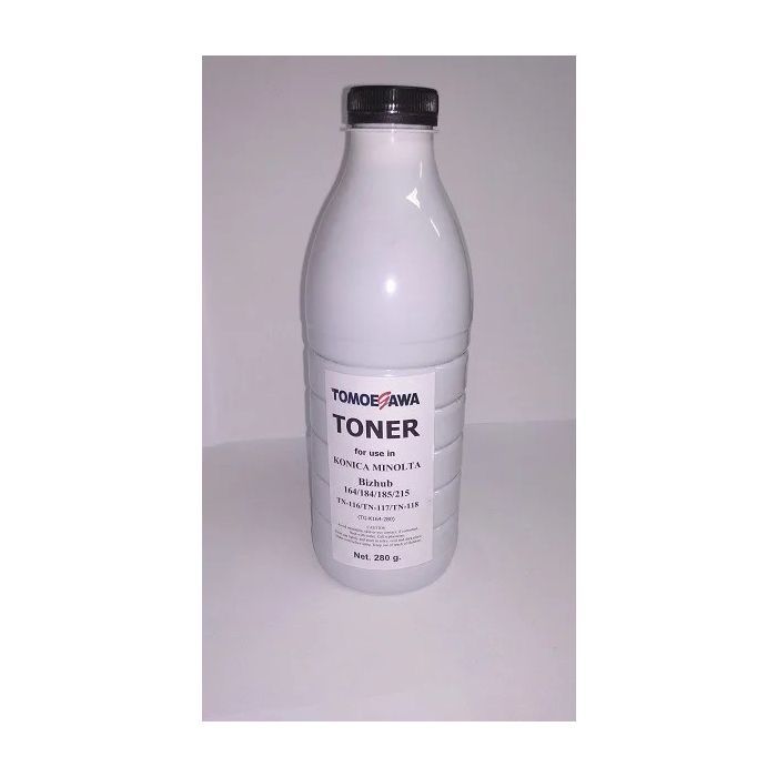 Тонер KONICA-MINOLTA TN-116/TN-118, 280г Tomoegawa (TG-K164-280)