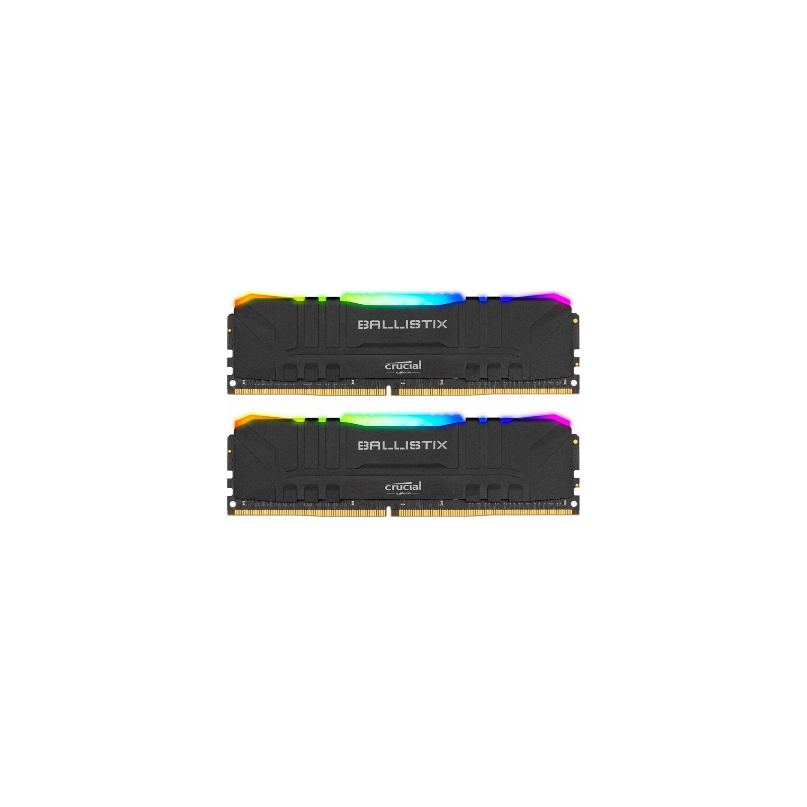 Модуль пам'яті для комп'ютера DDR4 32GB (2x16GB) 3200 MHz Ballistix Black Micron (BL2K16G32C16U4BL)