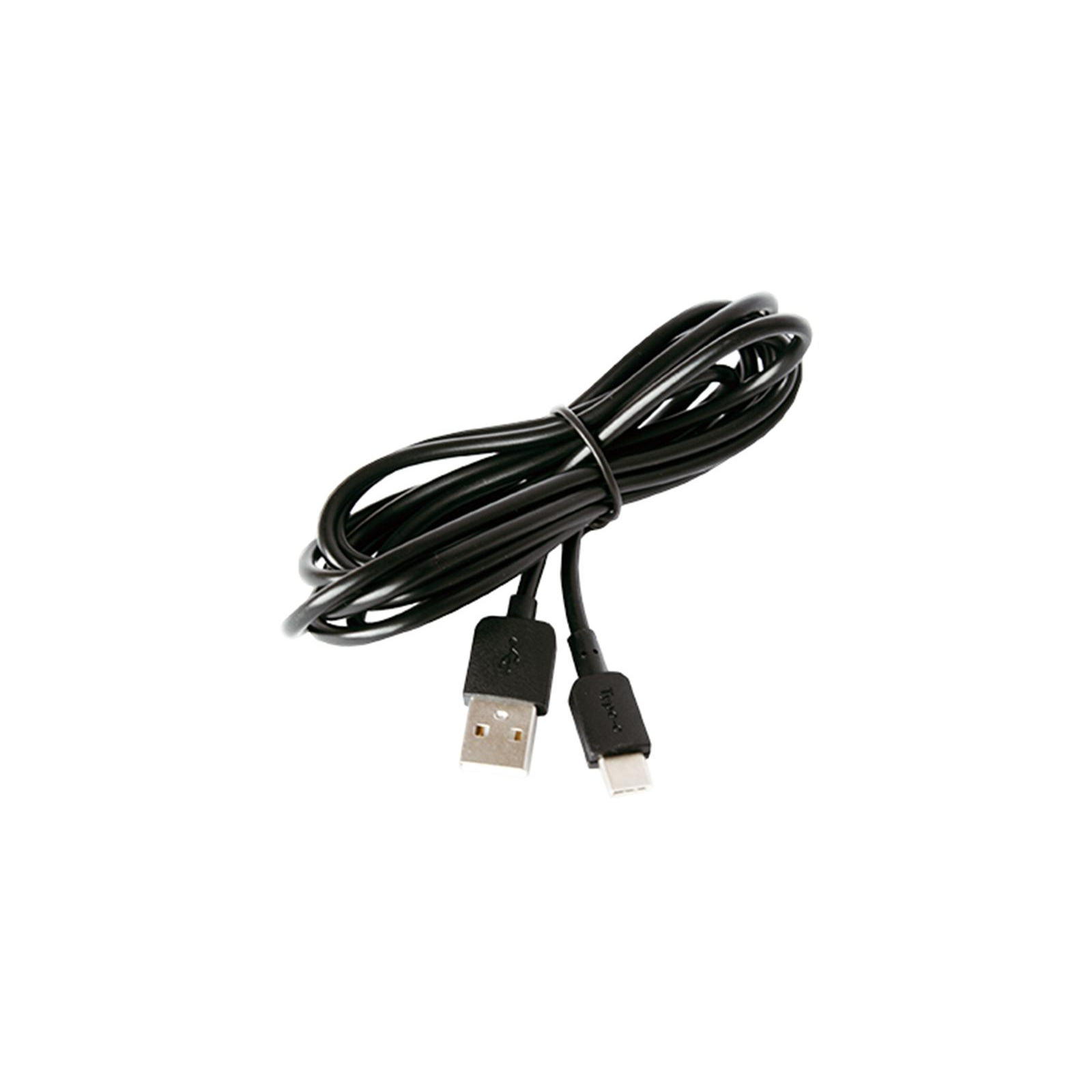 Дата кабель USB 2.0 AM to Type-C 1.0m 3A Black Florence (FD-T1-3B)