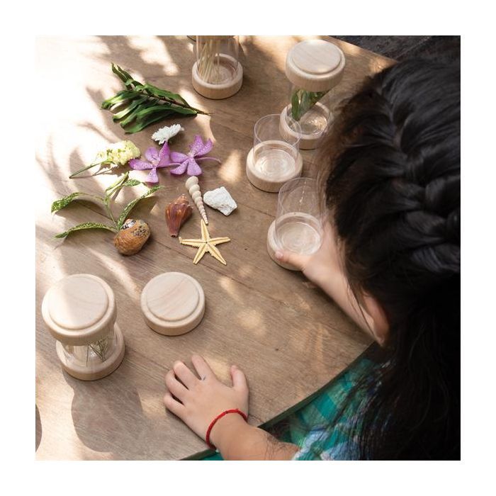 Игровой набор Guidecraft Набор Natural Play Сокровища в баночках прозрачный (G3086) изображение 12