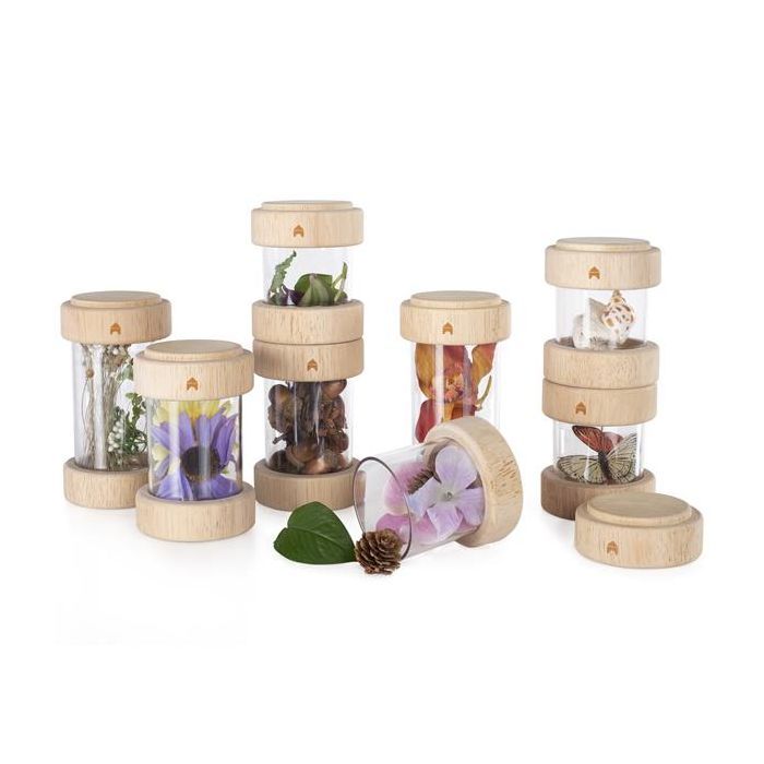 Игровой набор Guidecraft Набор Natural Play Сокровища в баночках прозрачный (G3086) изображение 2