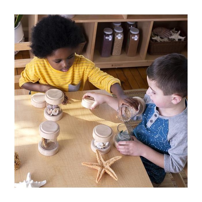 Игровой набор Guidecraft Набор Natural Play Сокровища в баночках прозрачный (G3086) изображение 3