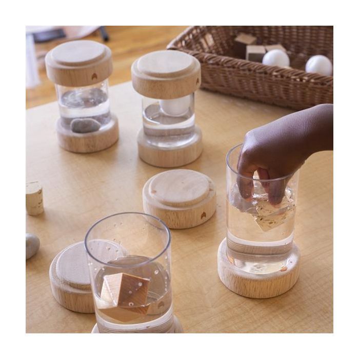 Игровой набор Guidecraft Набор Natural Play Сокровища в баночках прозрачный (G3086) изображение 4