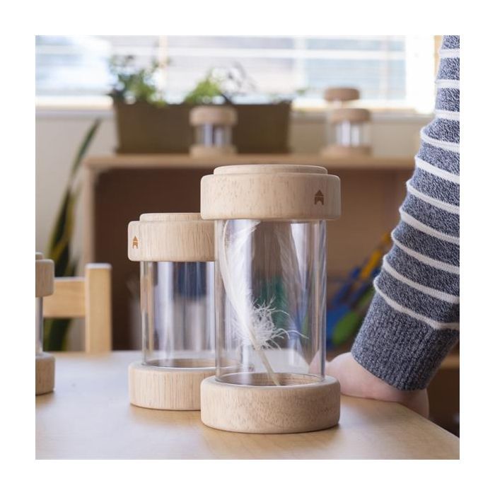 Игровой набор Guidecraft Набор Natural Play Сокровища в баночках прозрачный (G3086) изображение 6