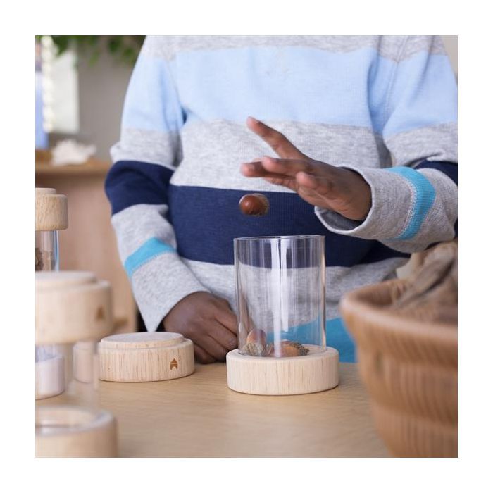 Игровой набор Guidecraft Набор Natural Play Сокровища в баночках прозрачный (G3086) изображение 7