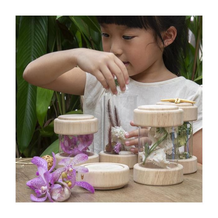 Игровой набор Guidecraft Набор Natural Play Сокровища в баночках прозрачный (G3086) изображение 9