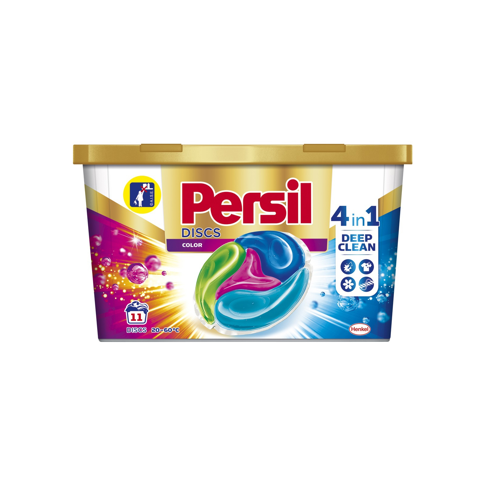 Капсули для прання Persil Discs Color Deep Clean 11 шт. (9000101415919)