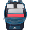 Рюкзак для ноутбука RivaCase 15.6" 7767 Steel blue/aquamarine (7767Steel blue/aquamarine) изображение 4