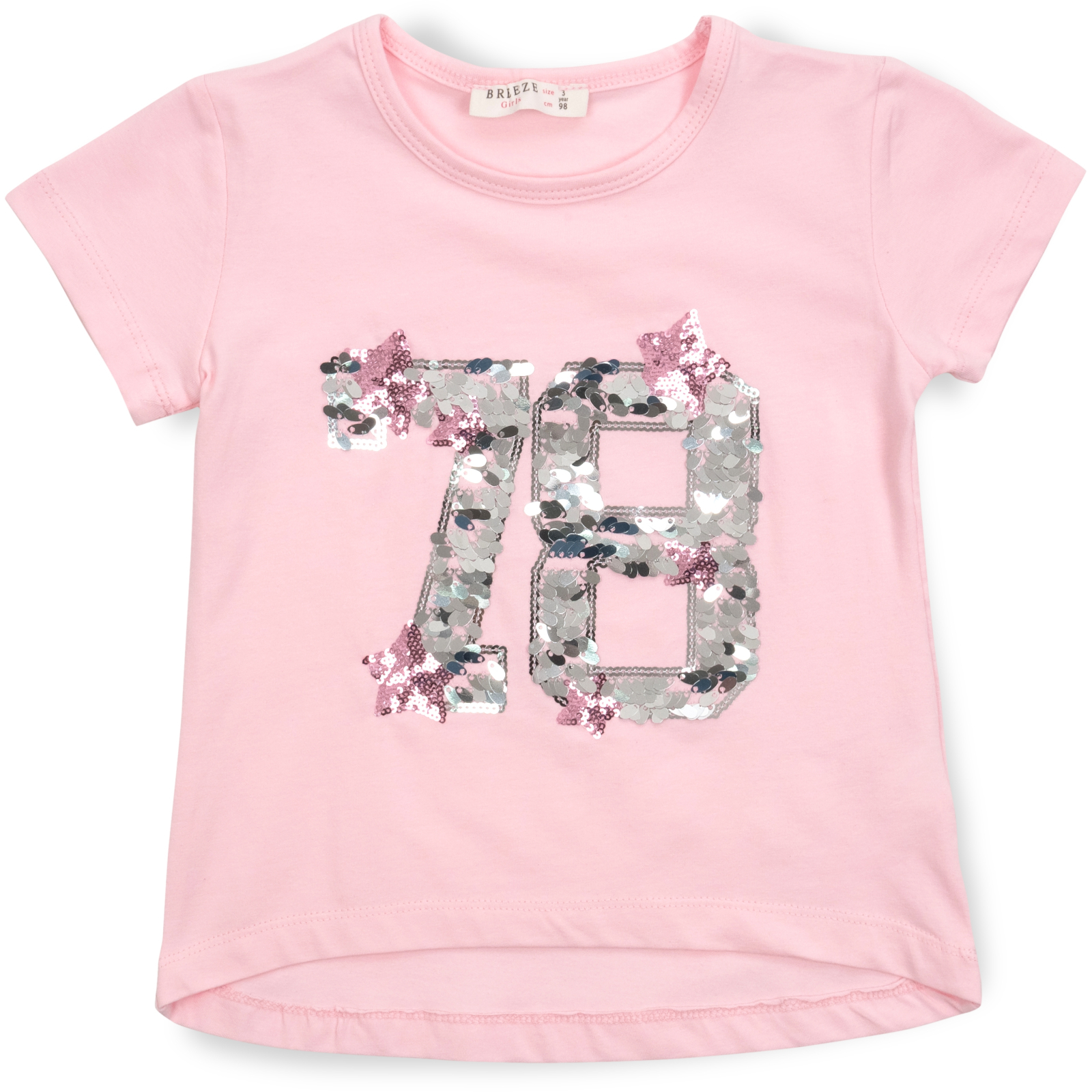 Набір дитячого одягу Breeze "78" (14246-104G-pinkgray) зображення 2