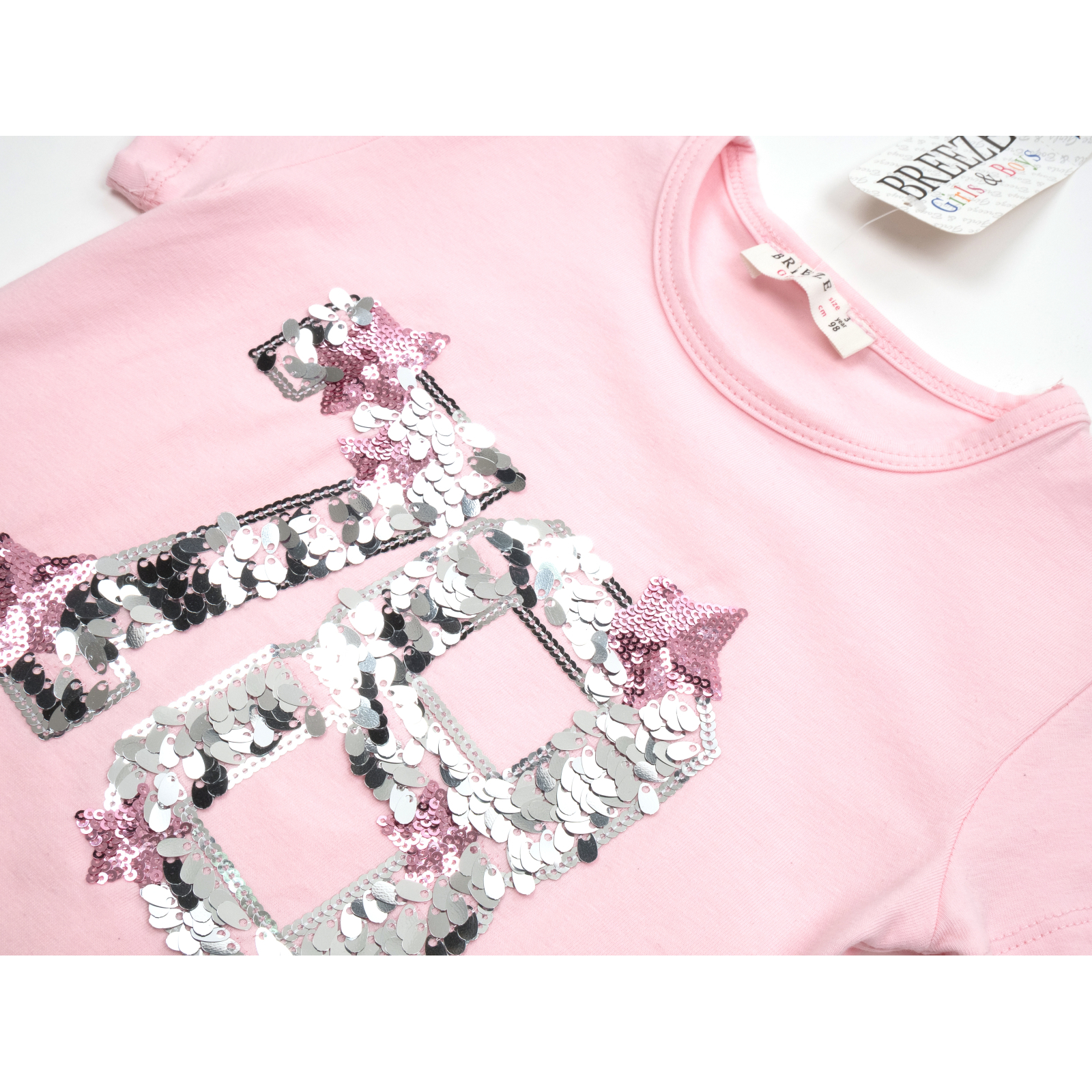 Набор детской одежды Breeze "78" (14246-116G-pinkgray) изображение 7