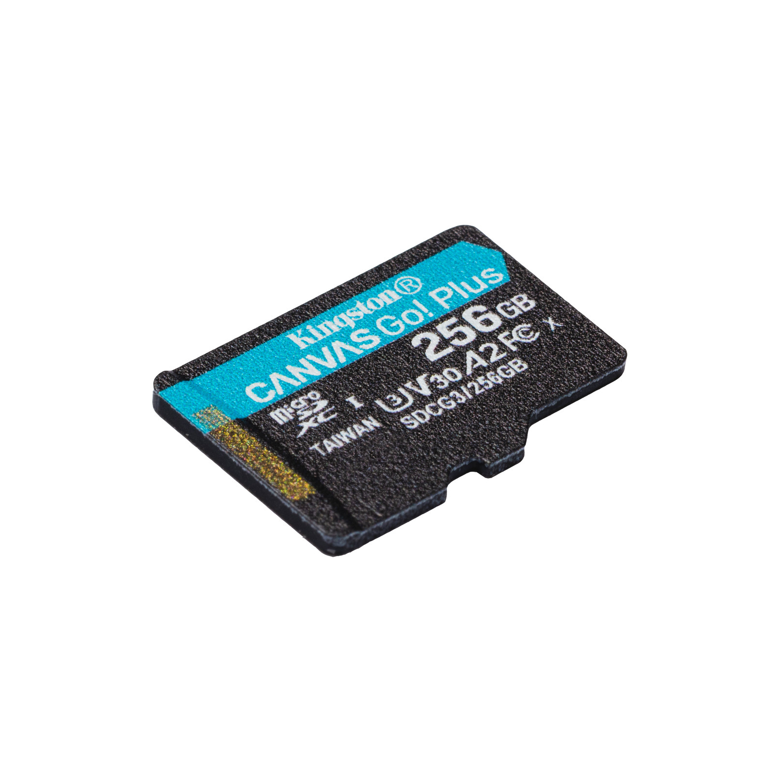 Карта пам'яті Kingston 256GB microSDXC class 10 A2 U3 V30 Canvas Go Plus (SDCG3/256GBSP) зображення 2