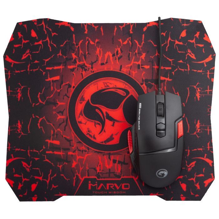 Мышка Marvo M355+G1 USB Black (M355+G1) изображение 3