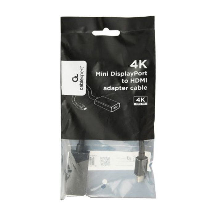 Переходник Mini DisplayPort to HDMI Cablexpert (A-mDPM-HDMIF4K-01) изображение 2