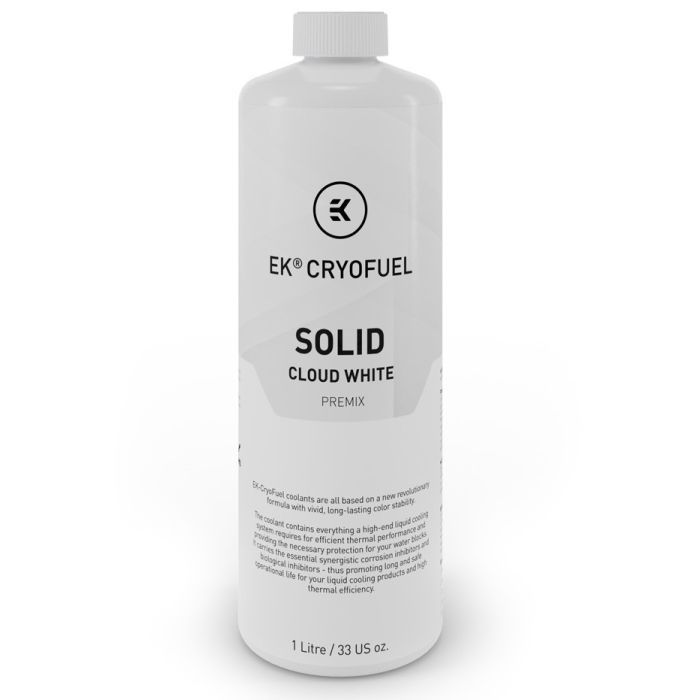 Охлаждающая жидкость Ekwb EK-CryoFuel Solid Cloud White (Premix 1000mL) (3831109880302)