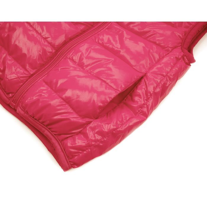 Жилет детский Kurt пуховый с капюшоном (V-HT-580T-116-pink) изображение 4