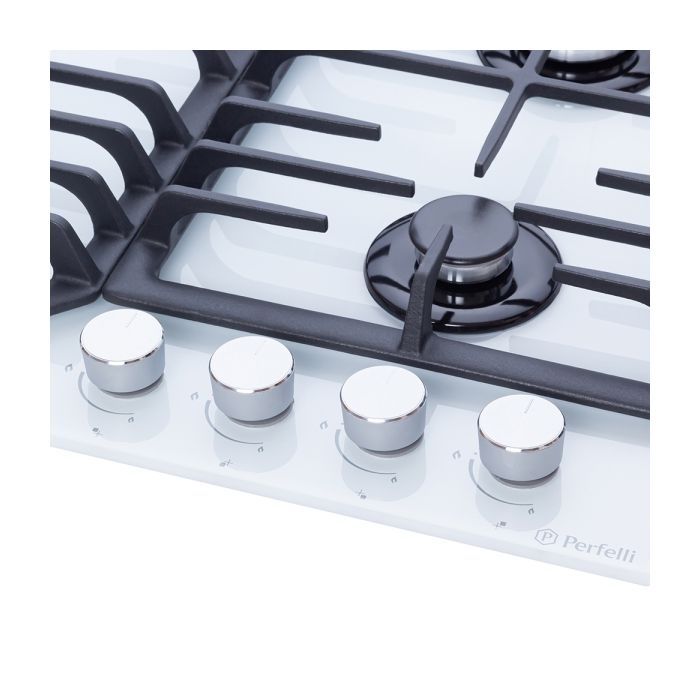 Варочна поверхня Perfelli HGG 61494 WH зображення 4