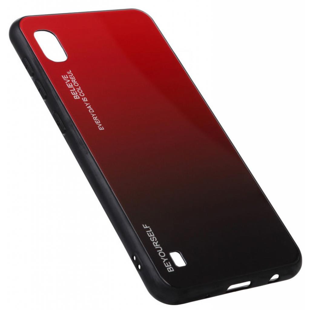 Чехол для мобильного телефона BeCover Gradient Glass Samsung Galaxy M10 2019 SM-M105 Red-Black (703872) изображение 2